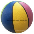 Four Color Size 7 Rubber Basketball